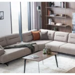 Aqua Serisi Large Köşe Takımı - Gri (3+2+Köşe)