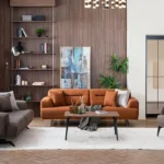 Aqua Serisi Koltuk Takımı - Kahverengi