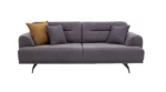 Aqua Serisi Long Üçlü Koltuk - Gri