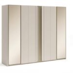 Alanya Serisi 6 Kapılı Aynalı Dolap