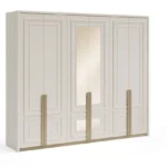 Asia Serisi 6 Kapılı Aynalı Dolap