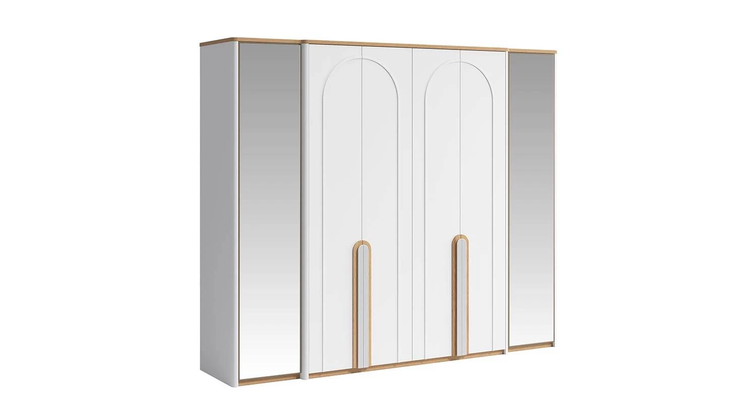 Bedesten Antalya bodrum-6-kapakli-aynali.webp-1 Bodrum Serisi 6 Kapılı Aynalı Dolap - Görsel 1