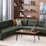 Aqua Serisi Large Köşe Takımı - Yeşil (3+2+Köşe)