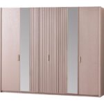 Latte Serisi 5 Kapılı Dolap