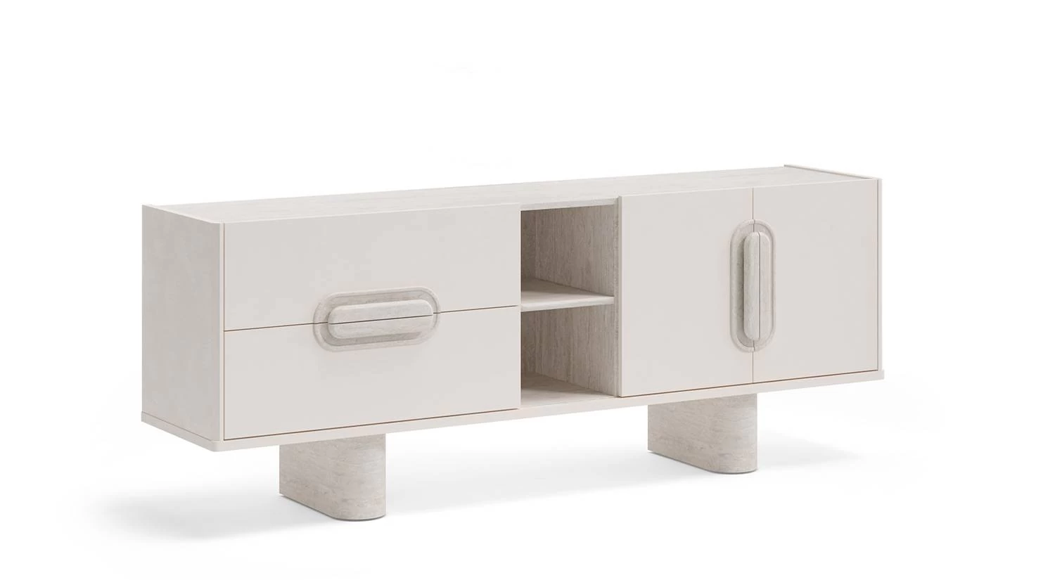 Bedesten Antalya traverta-dekupe-konsol.webp-1 Traverta Serisi Konsol - Alt Blok (Aynasız) - Görsel 1