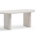 Traverta Serisi Sabit Yemek Masası