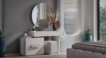 Traverta Serisi Şifonyer/Konsol Aynası - Görsel 4