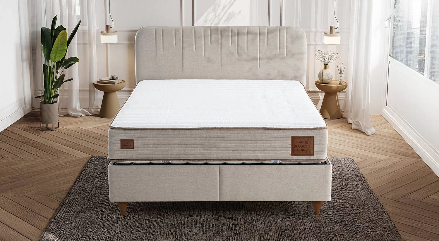 weltew-yatak2068-r1_w1500_q7qwd0_op DUOSOFT SERİSİ YATAK, BAZA VE BAŞLIK SETI - Görsel 1